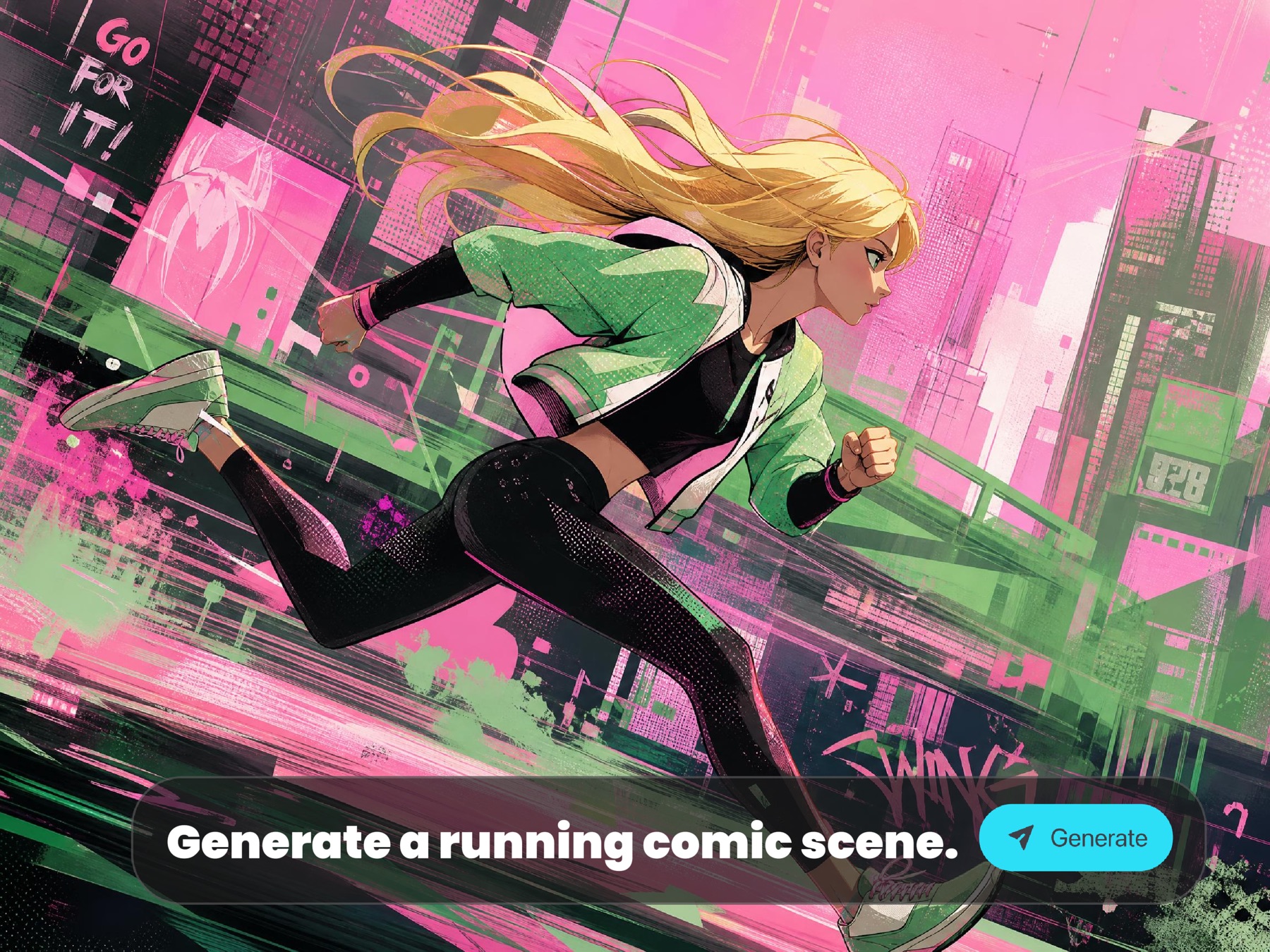 Text-to-Comic Prompting