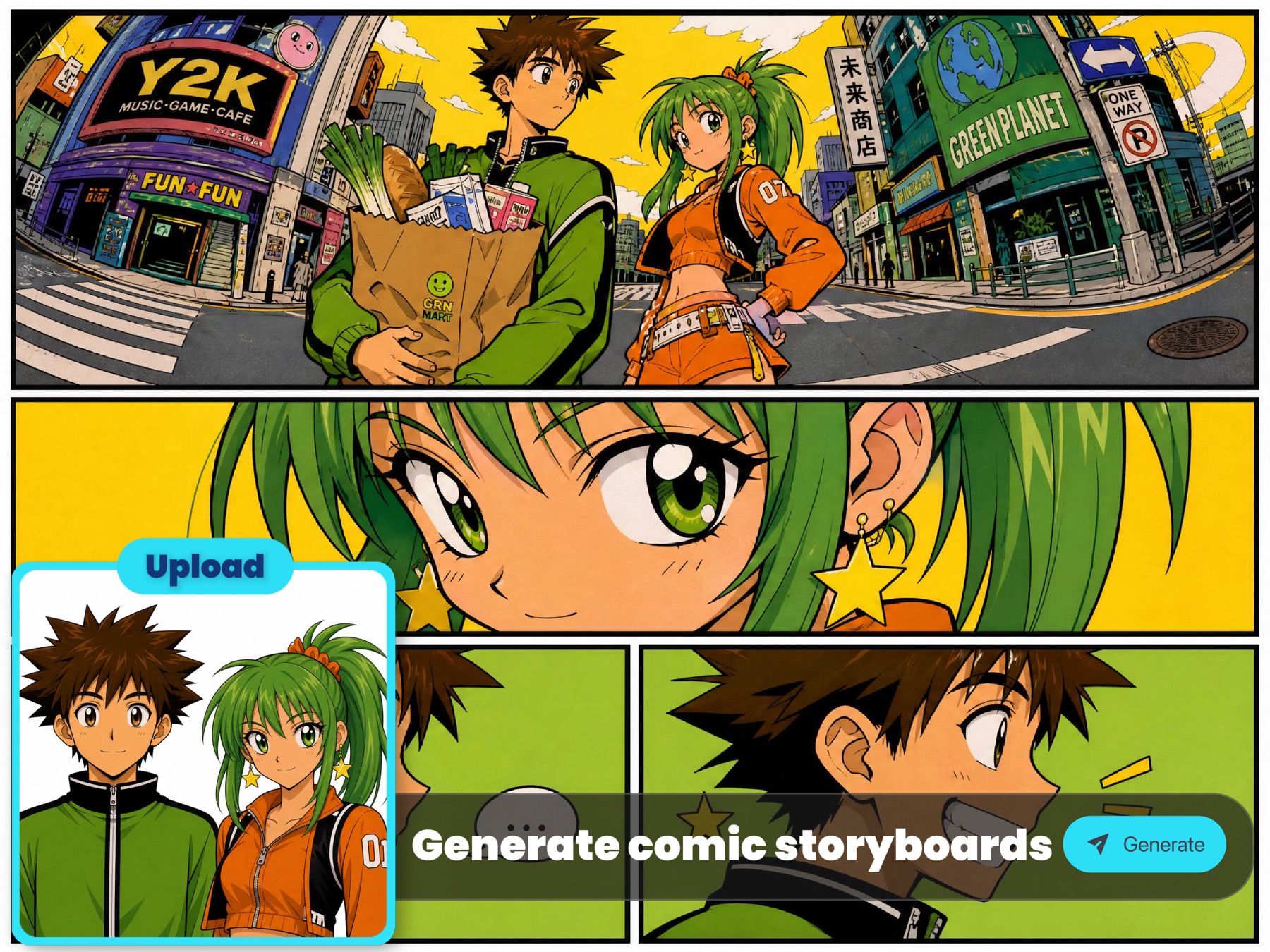 Reference Images for Character and Style