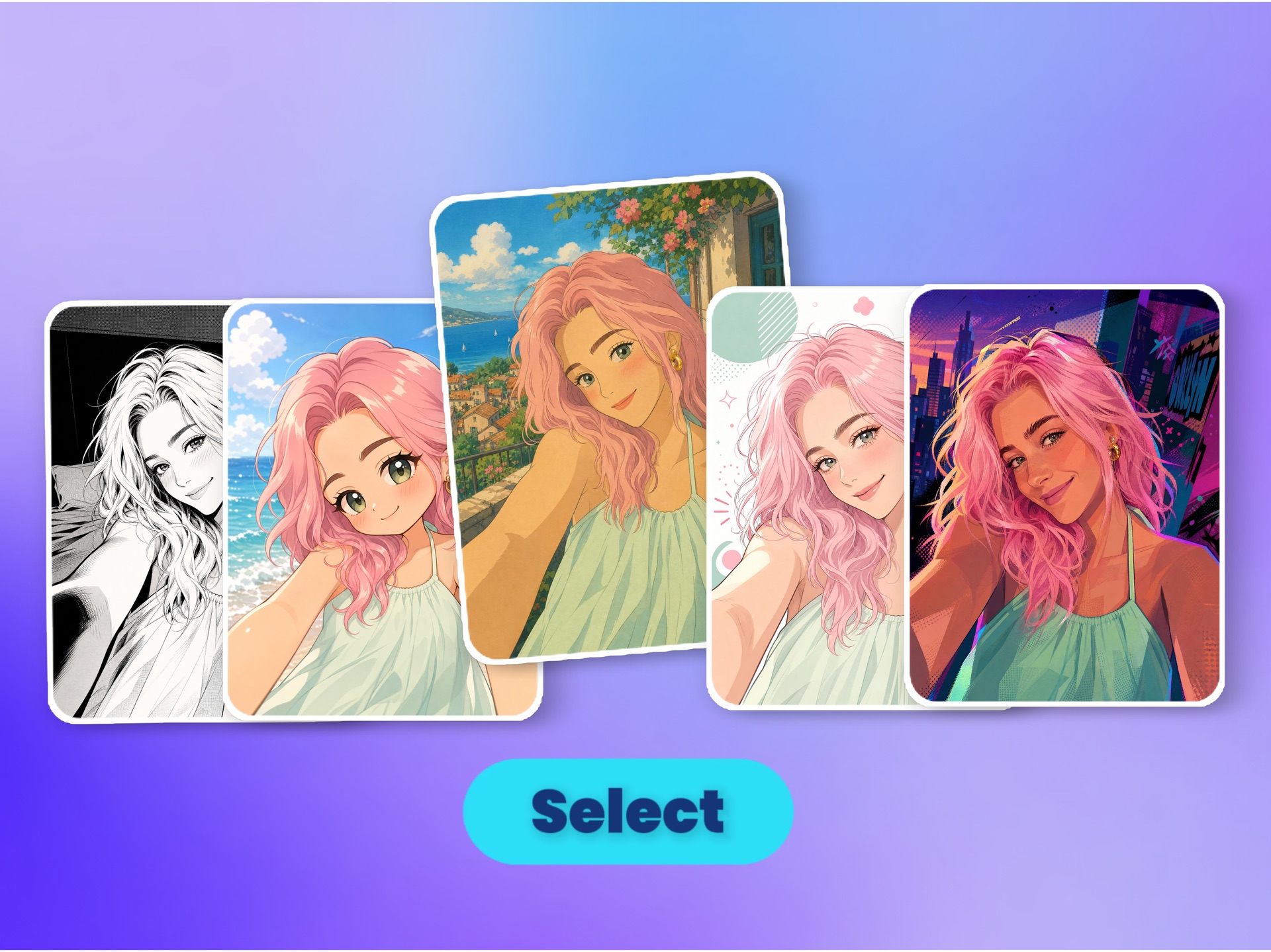 Choose the Anime Look